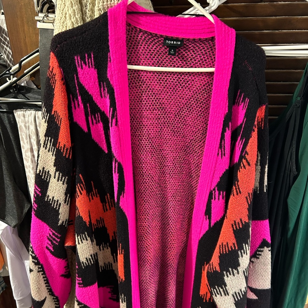Torrid sweater jacket NWOT